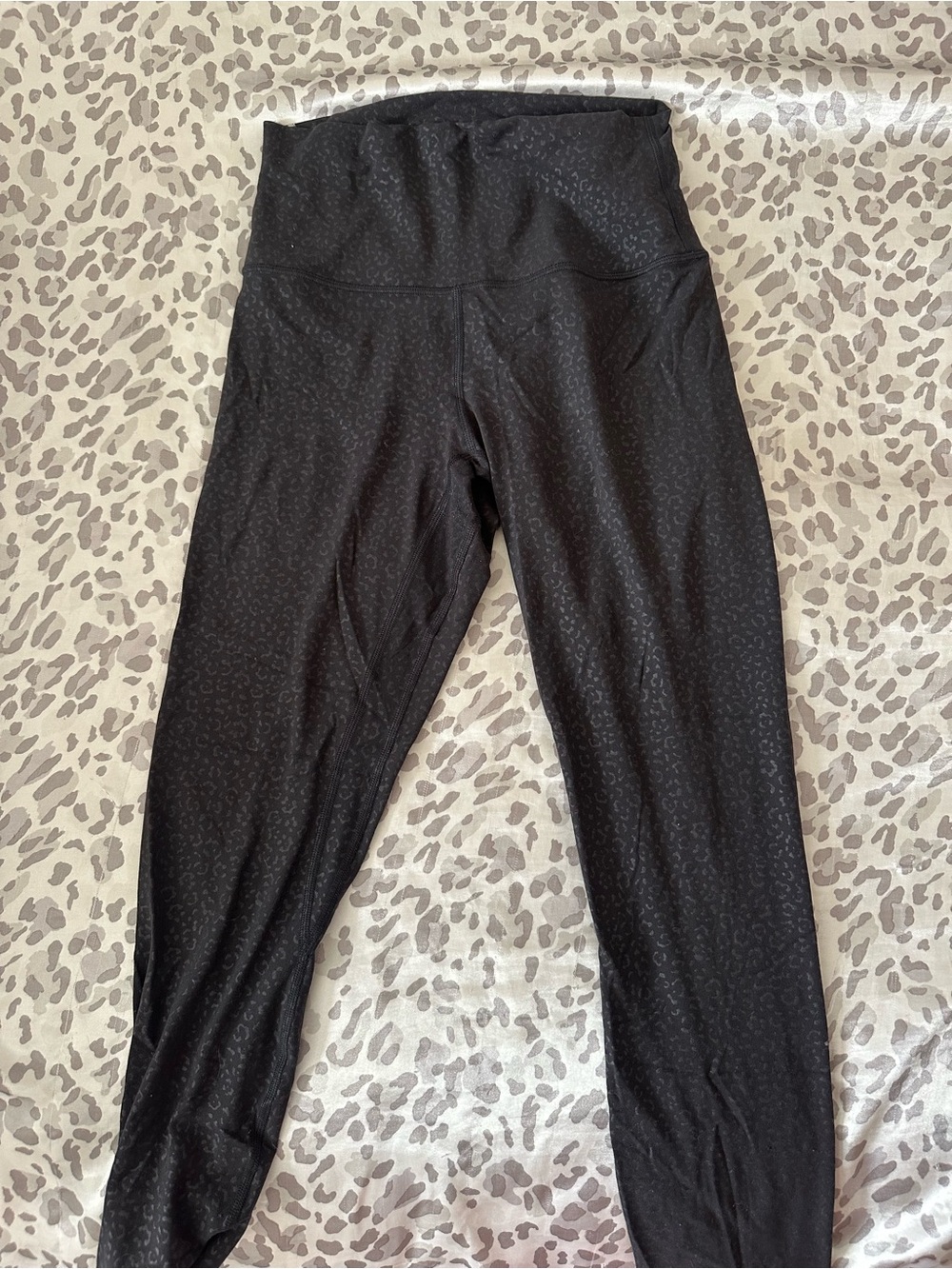lululemon leopard shift leggings
